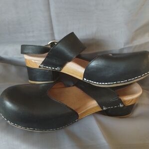 Dansko closed-toe, open-back Mary Jane